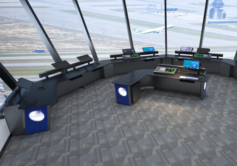 UAE Airport Traffic Control Center Console Project