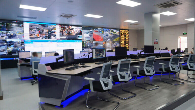 industrial control room